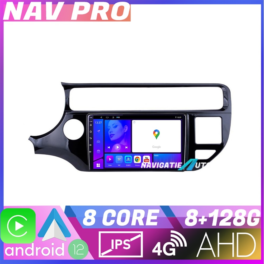 Navigatie dedicata Kia Rio KIT-504 NAVTEC Android Ecran 720P Octa