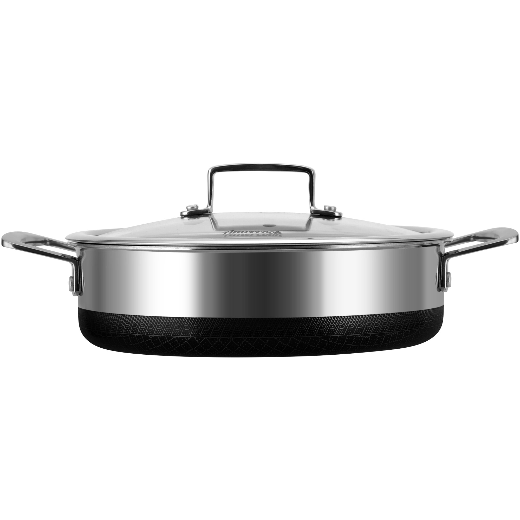 Cratita cu capac Amercook Aristo Pro, Inductie, 30 cm, 5.8L
