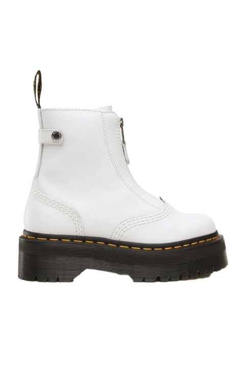 Csizma, Dr martens jetta, fehér, Fehér