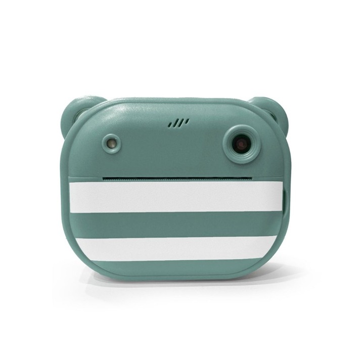 Aparat foto digital pentru copii ZAZU fun Instant Print Verde
