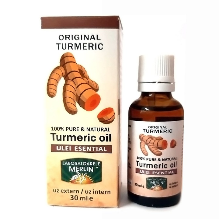 Ulei de Turmeric - 30 ml, Laboratoarele Merlin