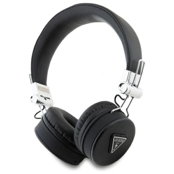 Безжични слушалки Guess, Bluetooth 5.3, IPX4, черни