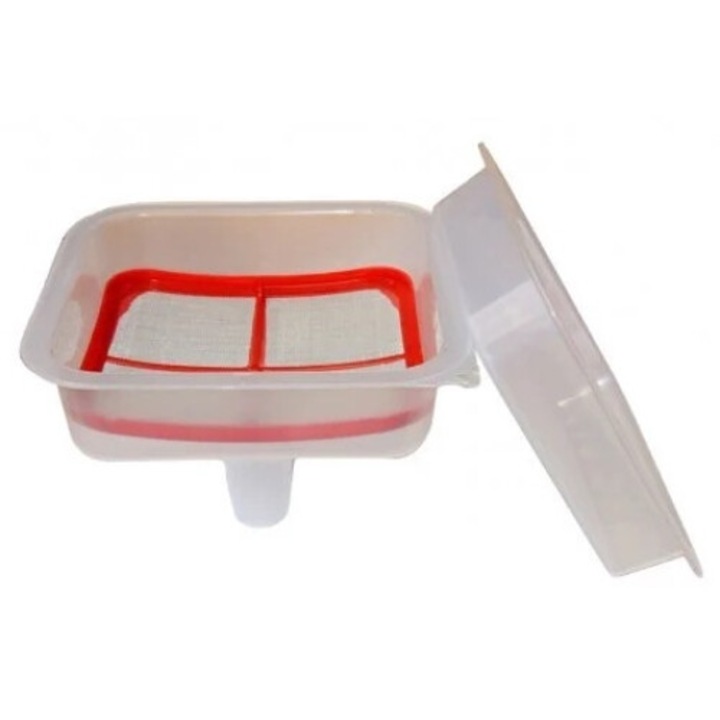 Sita din plastic tip palnie pentru miere
