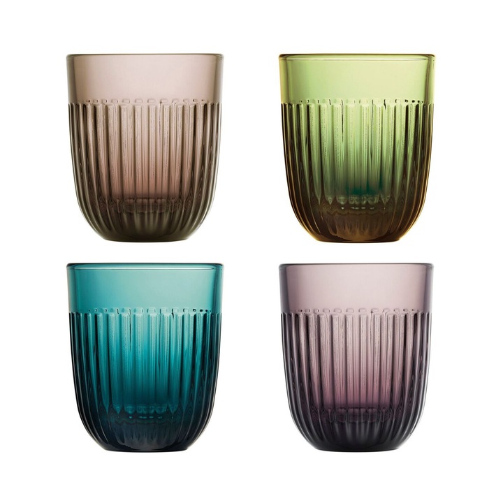 Set pahare Ouessant, La Rochere, 240 ml, multicolor, 4 bucati