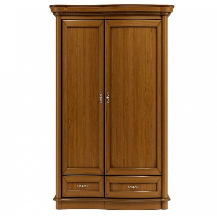 Sifonier Caren, Art-Futuro, MDF/Furnir, Finisaj lucios/lacuit, 125 x 60 x 203 cm, Nuc