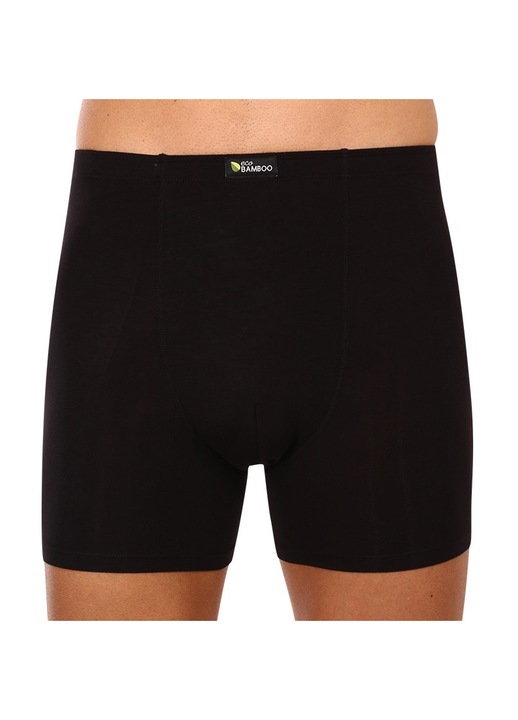 Boxeri barbati 74159, Gino, Fibre de bambus, Negru, 2XL INTL