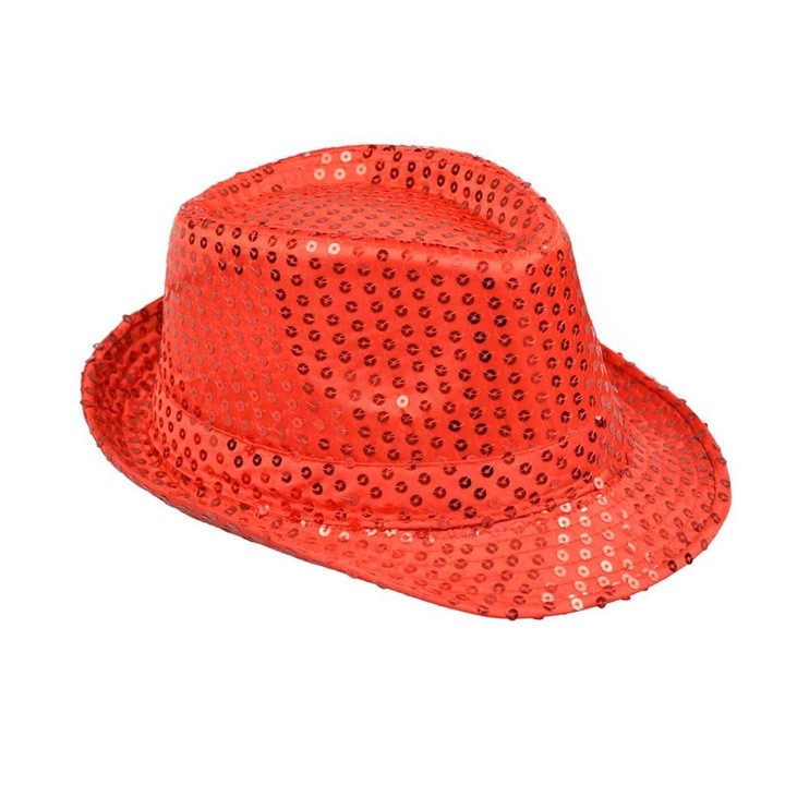 Червена шапка с пайети, Arpex, размер 225x338мм, унисекс