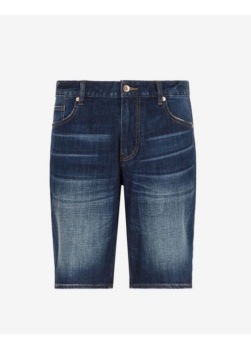 Armani Exchange rövidnadrág 3LZJ65 Z1LTZ 1500, pamut/poliészter, sötétkék