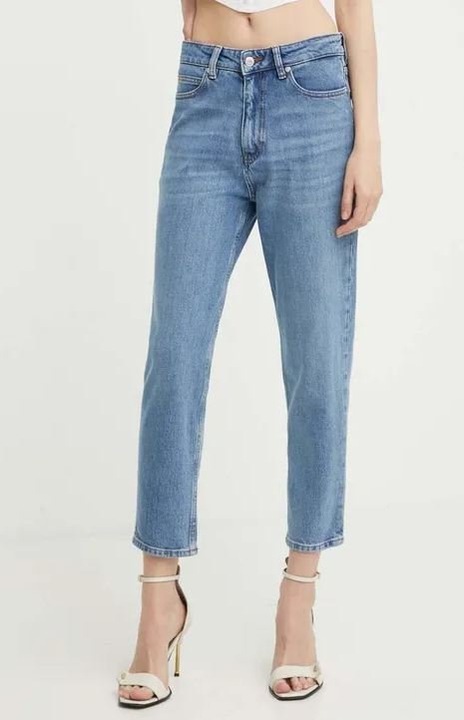 Blugi dama HUGO, 50513746 472 , bumbac/elastan, albastru