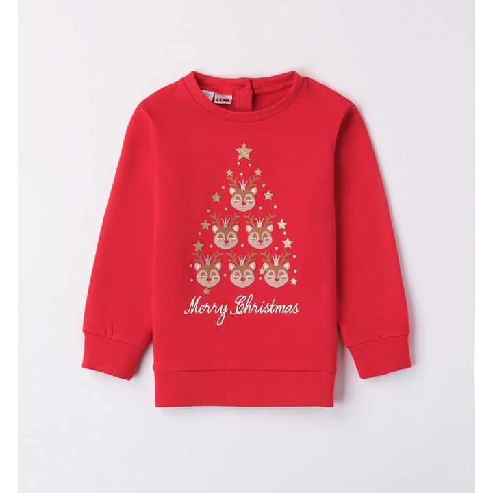 Karácsonyi blúz rénszarvas mintával lányoknak, I Do, 4.7589