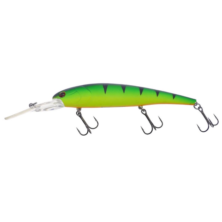 Vobler Hitfish TR Deep 12cm, 19.5gr, Floating, culoare 302, pentru pescuitul la trena, evolutie 7-8.2m, salau, stiuca, somn, pastrav lac