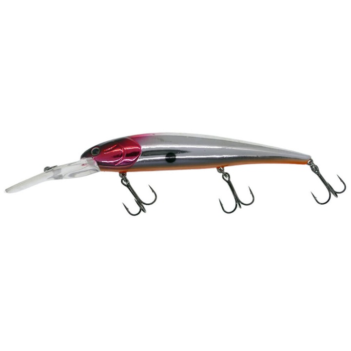 Vobler Hitfish TR Deep 12cm, 19.5gr, Floating, culoare 305, pentru pescuitul la trena, evolutie 7-8.2m, salau, stiuca, somn, pastrav lac