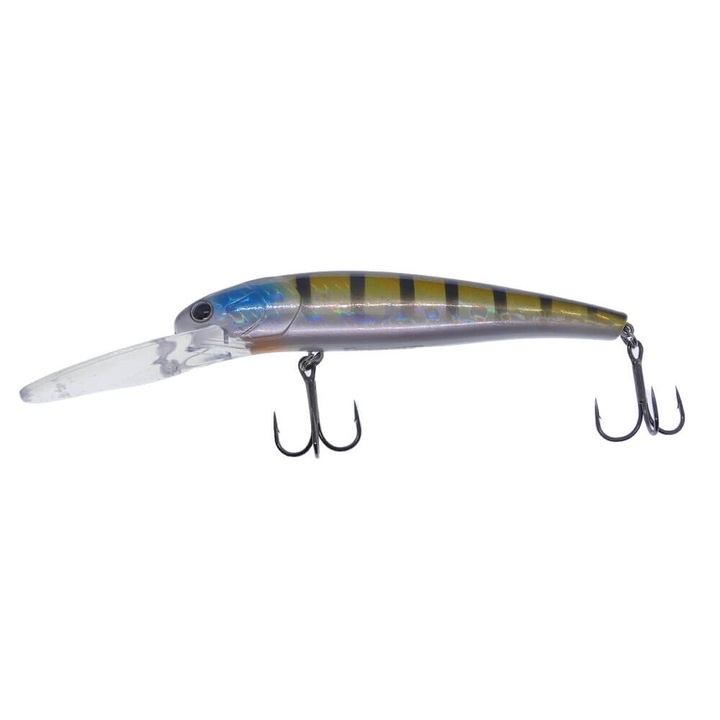 Vobler Hitfish TR Deep 11.5cm, 23.8gr, Floating, culoare 317, pentru pescuitul la trena, evolutie 5-6.4m, salau, stiuca, somn, pastrav lac