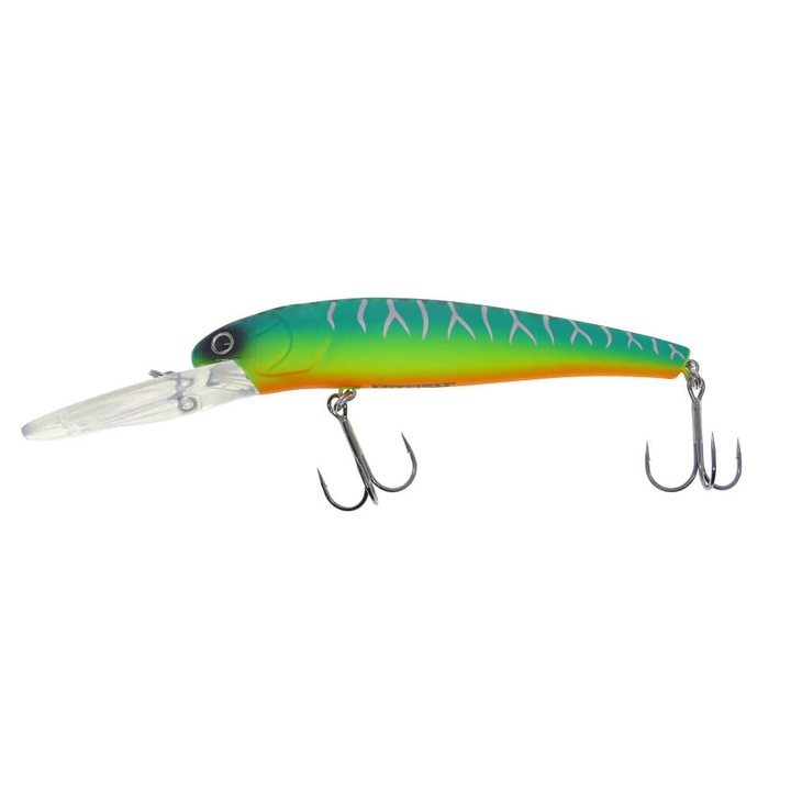 Vobler Hitfish TR Deep 11.5cm, 23.8gr, Floating, culoare 326, pentru pescuitul la trena, evolutie 5-6.4m, salau, stiuca, somn, pastrav lac
