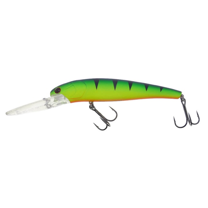 Vobler Hitfish TR Deep 9cm, 11.1gr, Floating, culoare 302, pentru pescuitul la trena, evolutie 4-5.1m, salau, stiuca, somn, pastrav lac