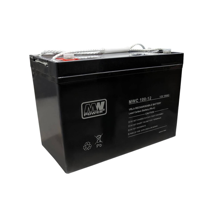 Acumulator MWC, MW Power, 12V/100Ah, PB-C