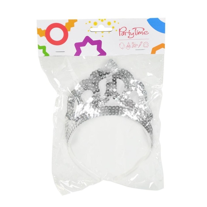 Сребърна корона, Arpex, 260x170 мм, аксесоари за парти