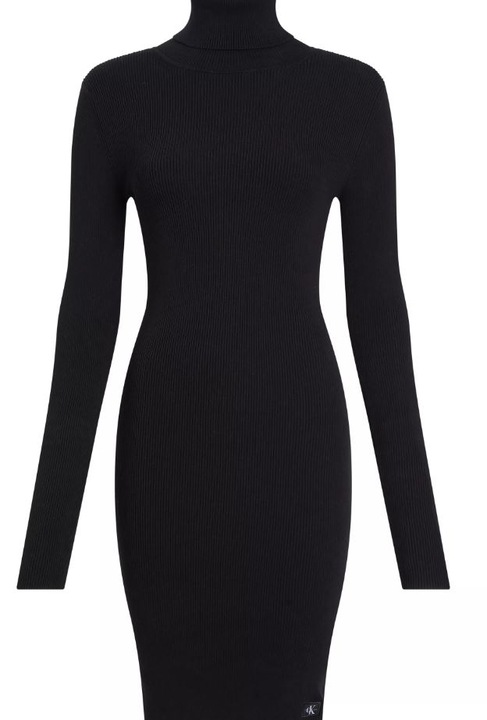 Rochie J20J224150, Calvin Klein Jeans, Bumbac/Poliamida, Negru, XL INTL