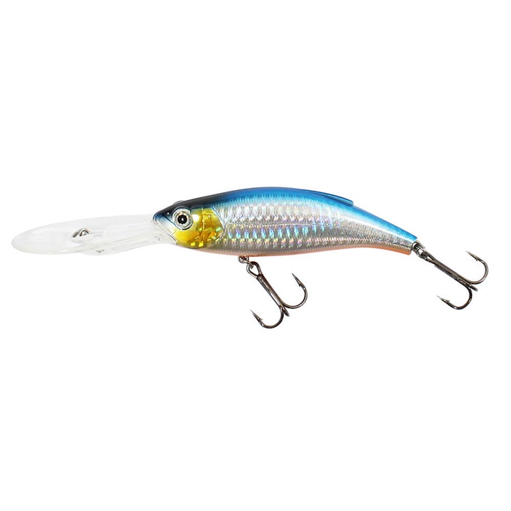 Vobler Sea Buzz Hunter Deep Shad 10.5cm, 31gr, Floating, culoare 033/HHS, pentru pescuitul la trena, evolutie 6-9m+, salau, stiuca, somn, pastrav lac