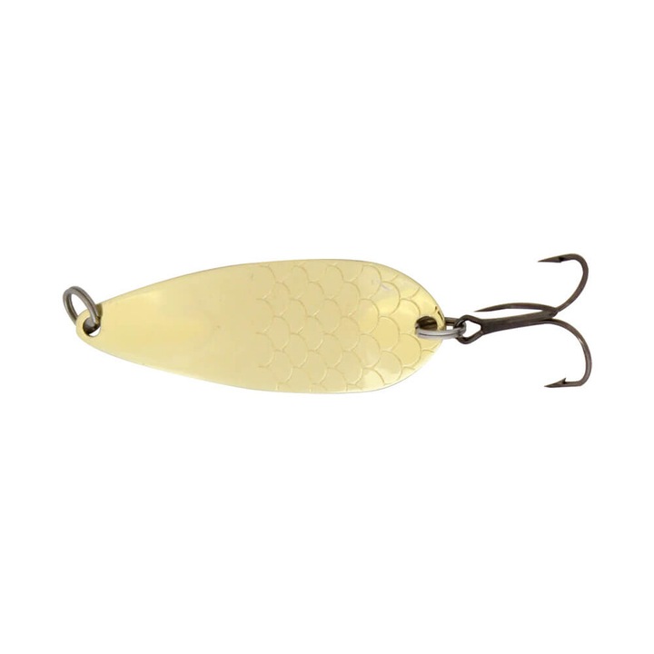 Oscilanta Sea Buzz Terminator 6.5cm, 15.7gr, culoarea Gold, pentru salau, stiuca, somn, avat