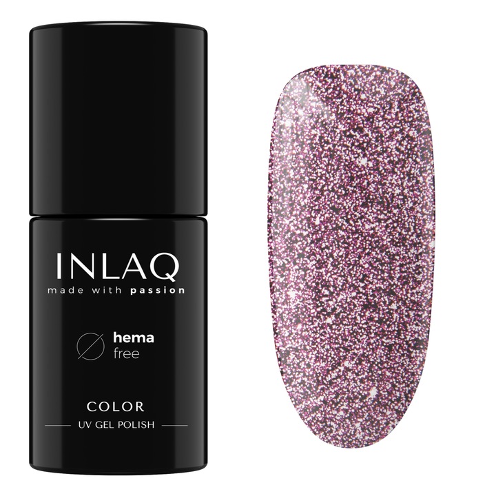 Oja semipermanenta INLAQ Virgo 6ml, lucios, hema free, set de 9 culori