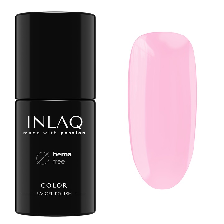 Oja semipermanenta INLAQ Cherub, roz pastel, 6 ml