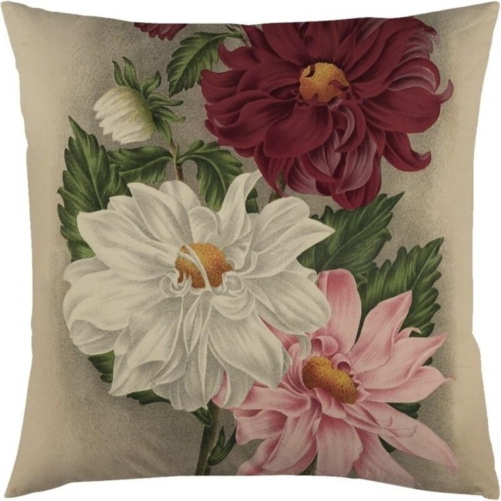 Калъфка за декоративна възглавница 50x50см, Skona Ting, Памук, Многоцветен