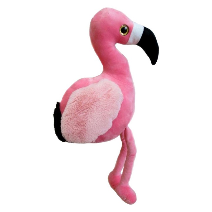 Плюшена играчка Sun-Day, фламинго, розова, 55x98 см