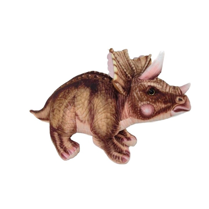 Jucarie de plus, Sun Day, Dinozaur triceratops 30 cm