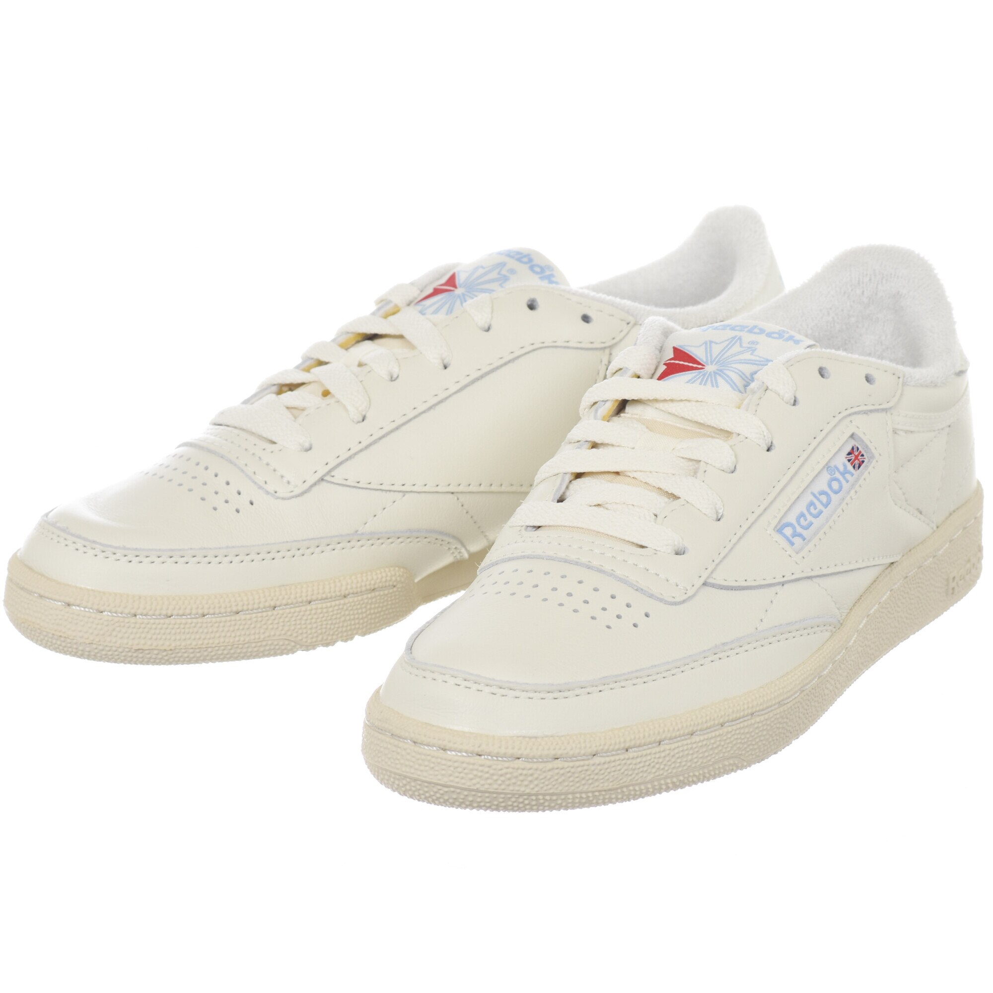 Pantofi sport Reebok Club C 85 Vintage, Piele/Textil, Crem, 41 EU