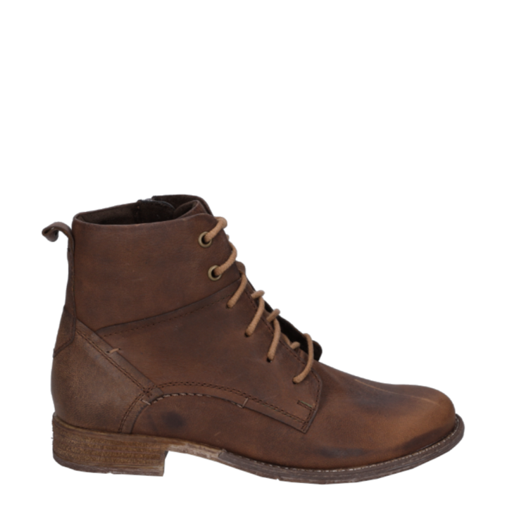 Botine dama SIENNA 95, Josef Seibel, Piele naturala, Maro, 36 EU