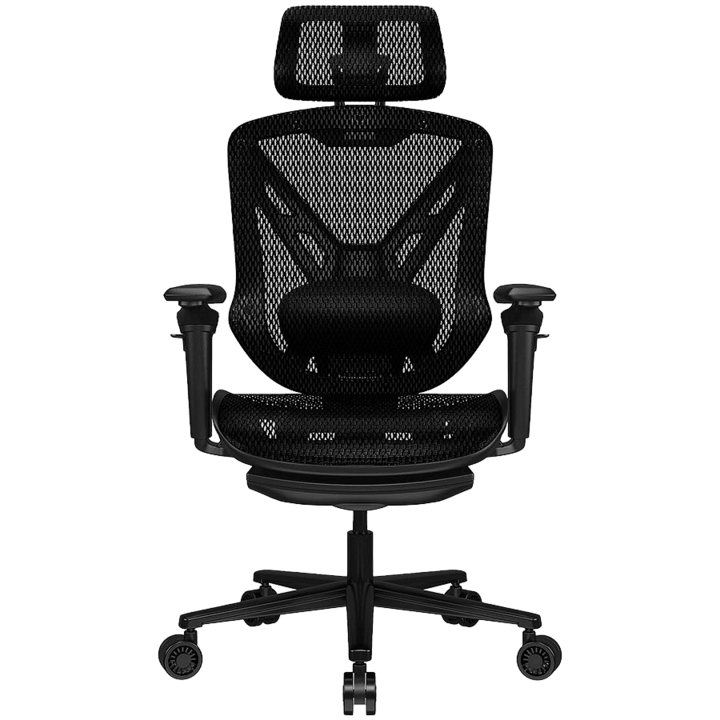 Scaun gaming COUGAR, Speeder, Pana la 120 kg, Negru