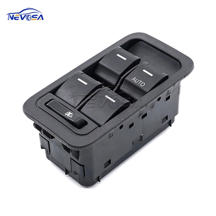 Comutator electric pentru geamuri auto, negru