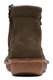 Clarks, Ghete de piele nabuc Funny Cedar, Kaki, 5.5