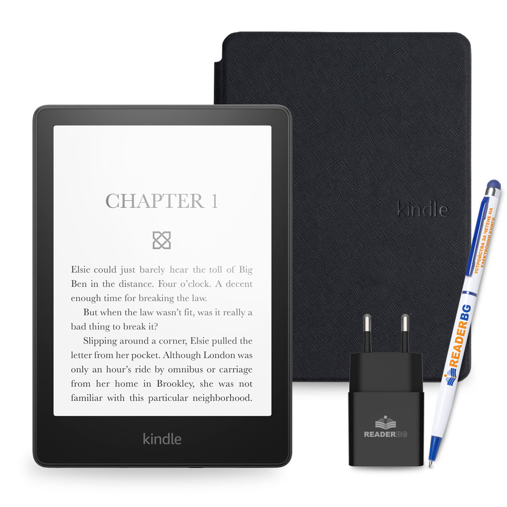 Set cititor de carti electronice Amazon Kindle Paperwhite 2024 (a