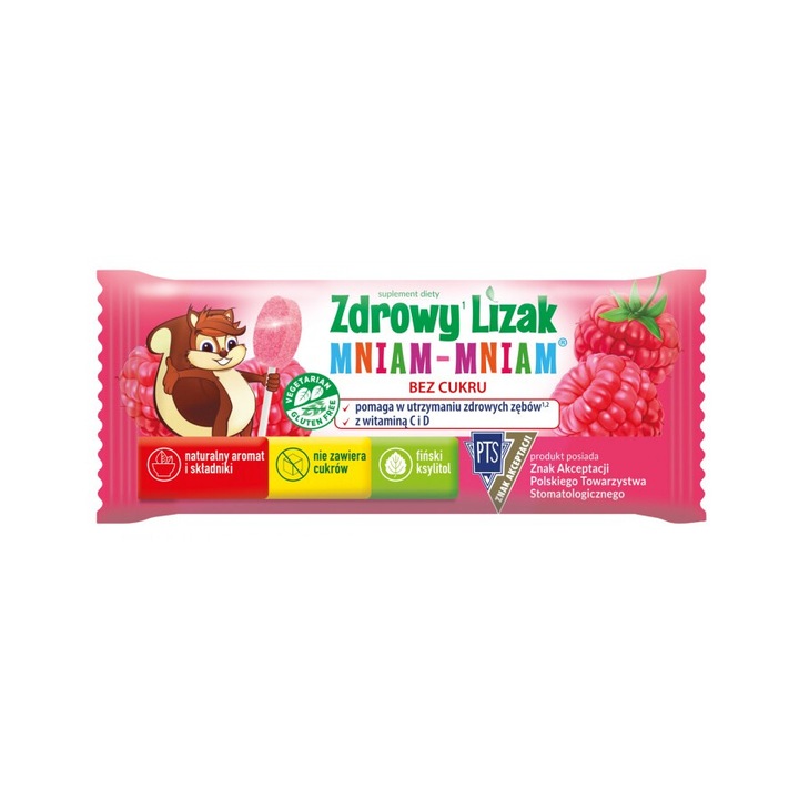 Хранителна добавка, Yum-Yum, Малина, Витамин C, Витамин D