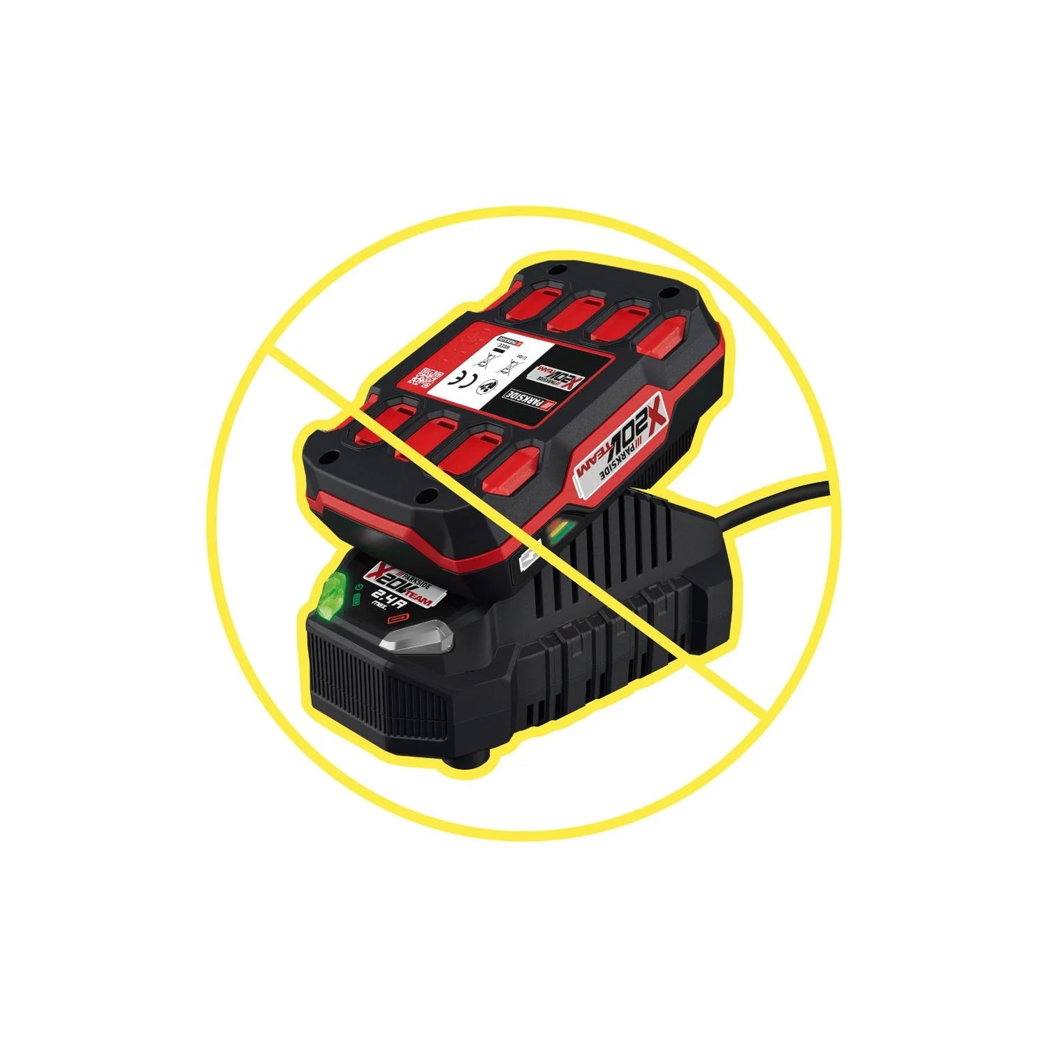 Aspirator de mână fără fir PARKSIDE PHSSA 20-Li D2, 20V, Aspirație 5.5kPa, Rezervor 650ml, fără baterie și încărcător