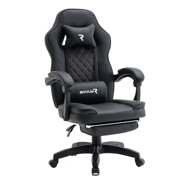 Игрален стол, WF-6028, черен