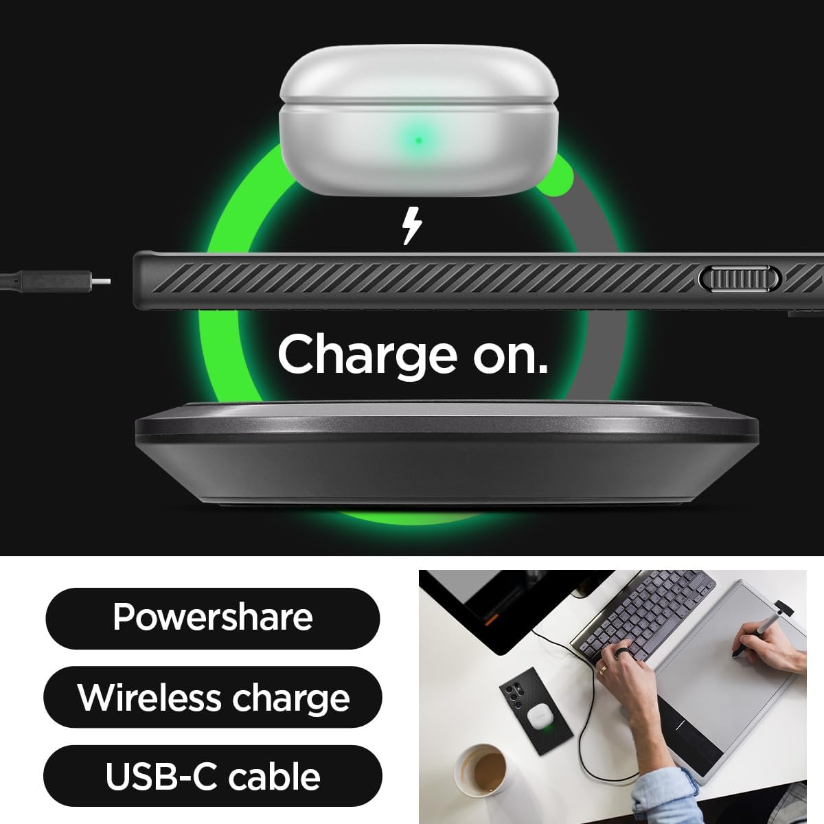 Husa Pentru Samsung Galaxy S24 ultra, carcasa Mingzhi®, capac de telefon mobil, cu protectie, camera complet protejata, grad militar, rezistent la socuri, negru