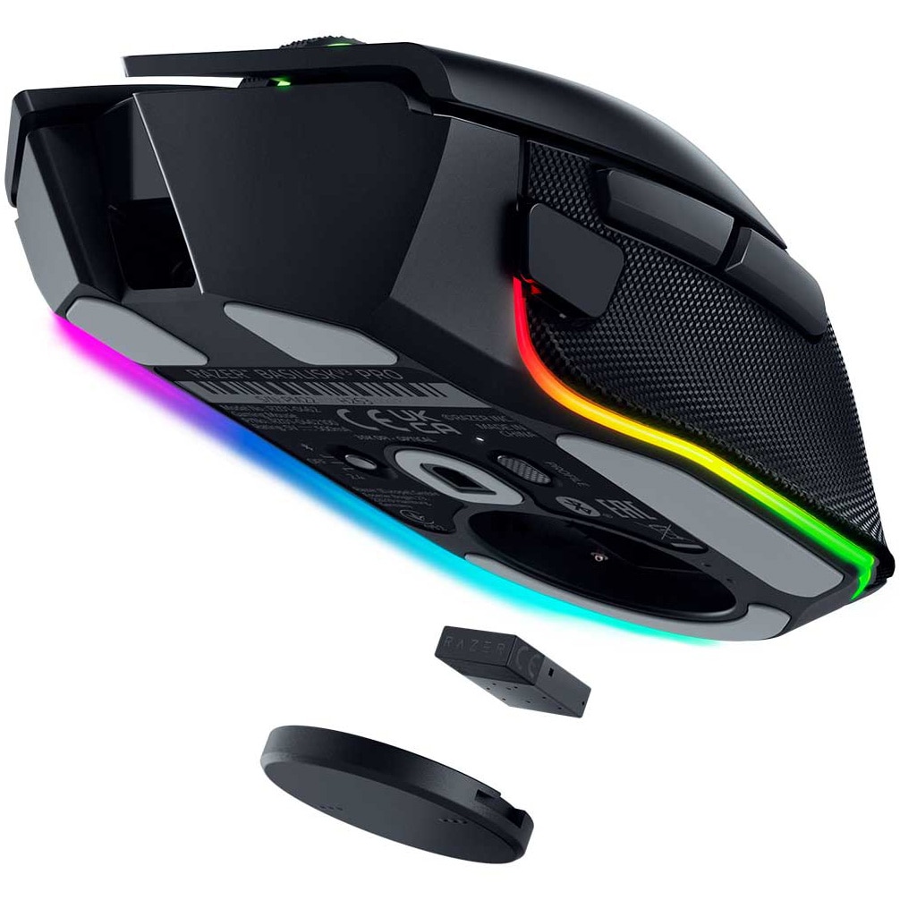 Mouse Gaming Wireless Razer Basilisk V3 Pro, 35000 DPI, iluminare
