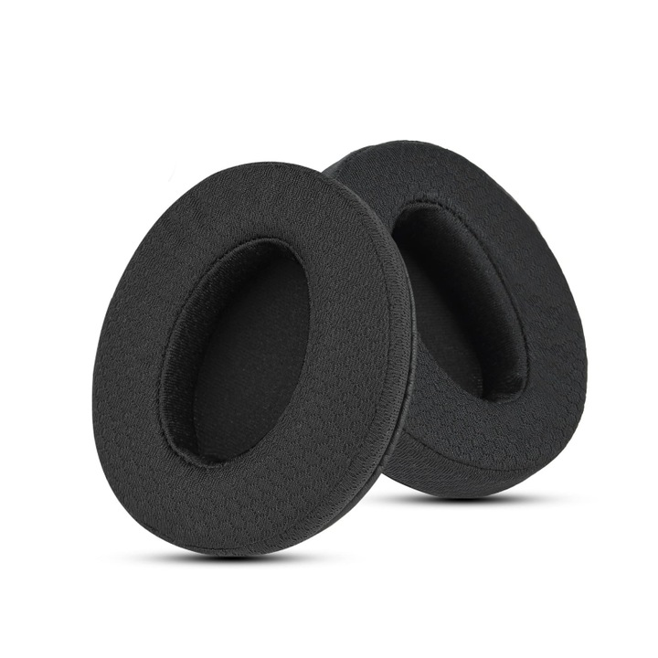 2 db-os készlet Sennheiser HD 4.50BT, HD 4.50BTNC, HD 4.40BT, HD 458BT, HD 350BT, HD 4.30G, HD 4.20 memóriahabos fejhallgatóhoz, fekete