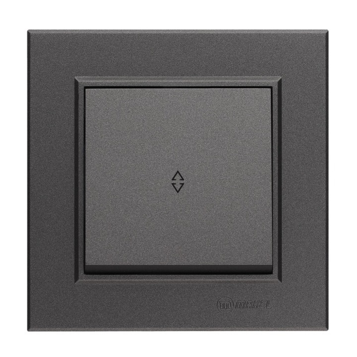 Anco Karea váltókapcsoló 10A, 250V, IP20, antracit