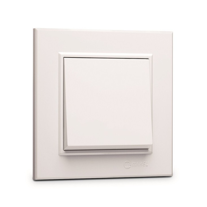 Anco Karea 1 pólusú kapcsoló 10A, 250V, IP20, fehér
