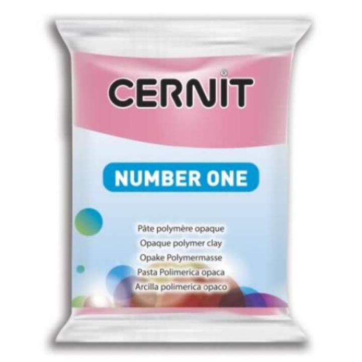 Plastilina de copt Cernit N°1, 56 g - fucsia
