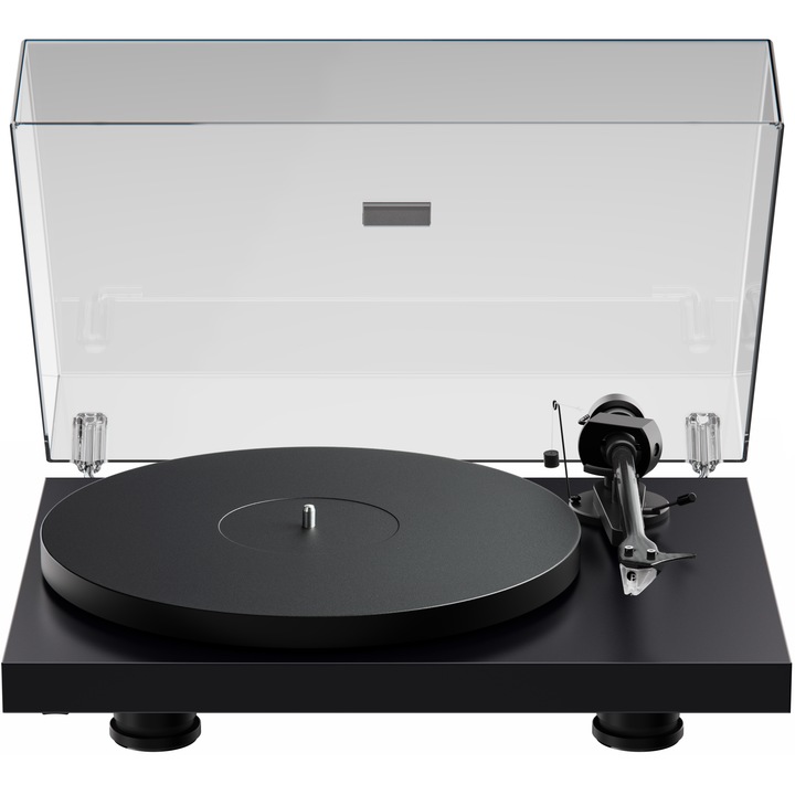 Грамофони Pro-Ject Debut EVO 2, кутия Pick IT MM EVO, карбоново рамо, Сатенено черно