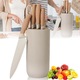 Set de cutite 6 piese, anti-rugina, otel inoxidabil, bloc universal, design ergonomic, pentru bucatarie