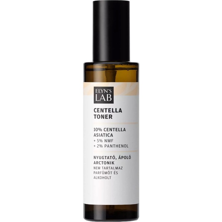 Intenzív tápláló arctonik 10% Centella Asiatica, Panthenol és NMF tartalommal, ELYN'S LAB, 150 ml