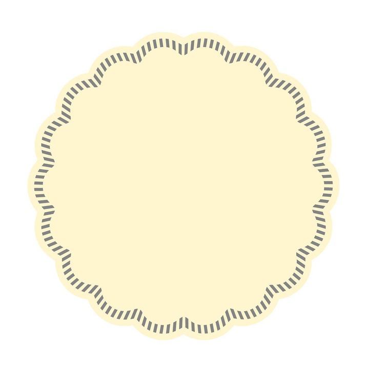 Poháralátétek, Selyempapír tartók poharak vagy poharak számára, krém, átmérő 9 cm, 250 db