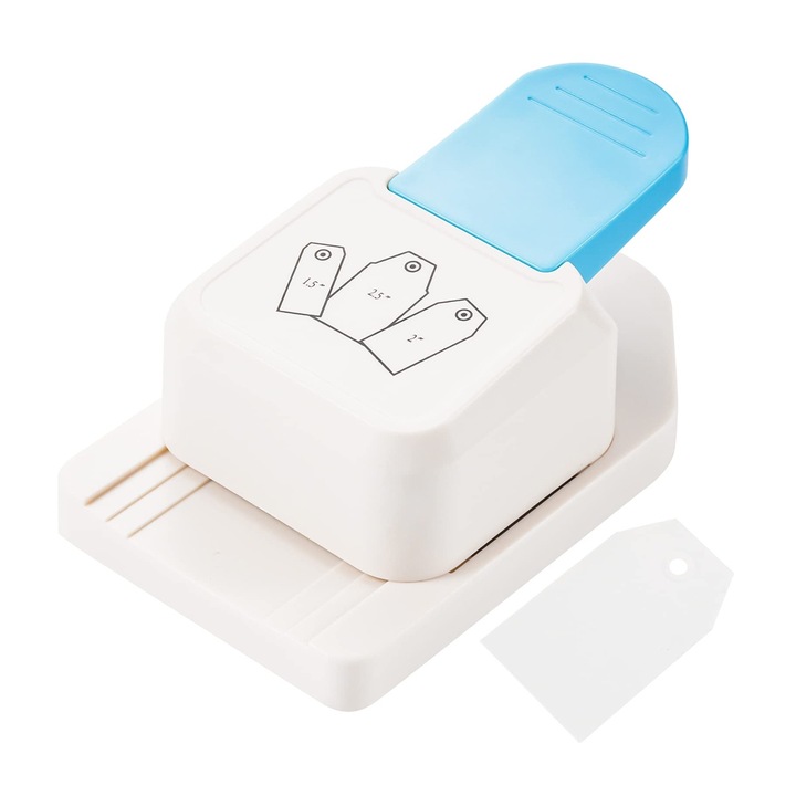 Перфоратор 3 в 1 за етикетна хартия, изрязване на отвори за ъглови маркери, занаяти