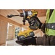 Masina compacta de gaurit si insurubat (bormasina) pe acumulator cu percutie DeWALT DCD1007WW1T, 18V, motor fara perii, iluminare LED, 1x acumulator 8 Ah Li-Ion, sistem anti-rotatie, cuplu 169 Nm, 2250 RPM, 38.250 percutii/min, cutie TSTAK, incarcator